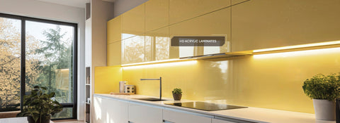Breathing Life Into Homes: Open Kitchen Designs With Acrylic Laminates