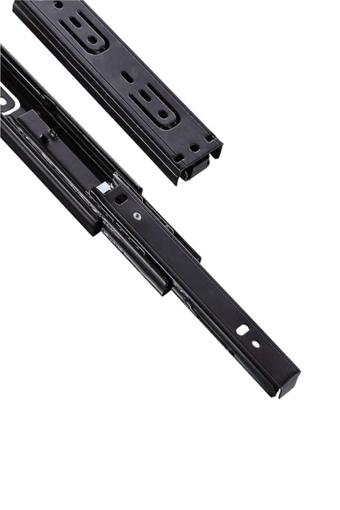 Telescopic Channel Soft Close Black