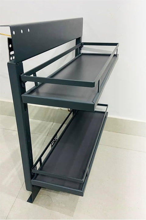 bottle pull out dark grey